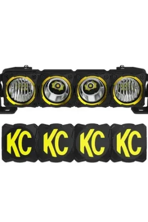 Seasonal Sale KC HiLiTES FLEX ERA LED 10in. Light Bar - Master Kit