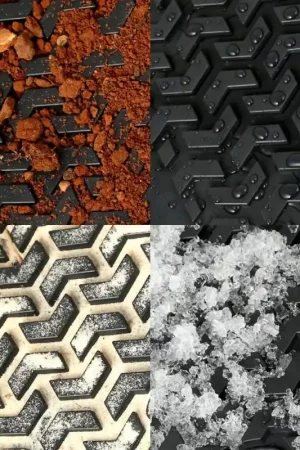 New Arrival Rugged Ridge Floor Liner Cargo Black 1976-1986 Jeep Logo CJ-7 / 87-95 Jeep Wrangler YJ