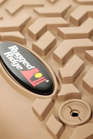 Rugged Ridge Floor Liner Front Tan 2011-2012 Ford F-250 / F-350 Regular / Extended Buy Direct