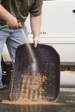 Rugged Ridge Floor Liner Rear Black 1984-2001 Jeep Logo Cherokee XJ Instant Buy