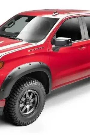Bushwacker Forge Style Fender Flares 6ft & 8ft Beds 4pc (Silverado 1500 14-15) Modern