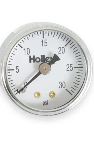 Instant Buy Holley Fuel Pressure Gauge Mechanical - 0-30 PSI