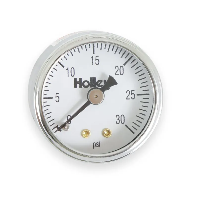 Instant Buy Holley Fuel Pressure Gauge Mechanical - 0-30 PSI