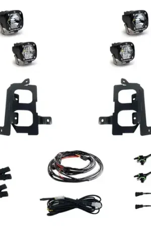 New Release Baja Designs GMC 2020-22 Sierra 2500HD/3500HD S1 Dual Fog Pocket Light Kit