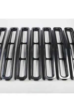 Rugged Ridge Grille Inserts Black 87-95 Jeep Wrangler YJ Markdown