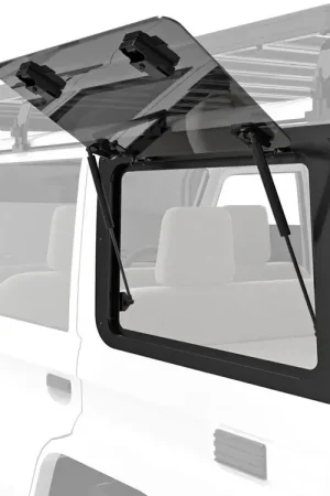 Front Runner Gullwing Window/Left Hand Side Aluminium (Land Cruiser 76 Series 07+) Certified