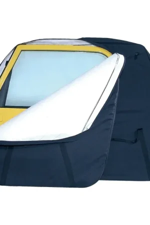 Fresh Stock Rugged Ridge Hard Door Storage Bag 76-06 Jeep CJ / Jeep Wrangler