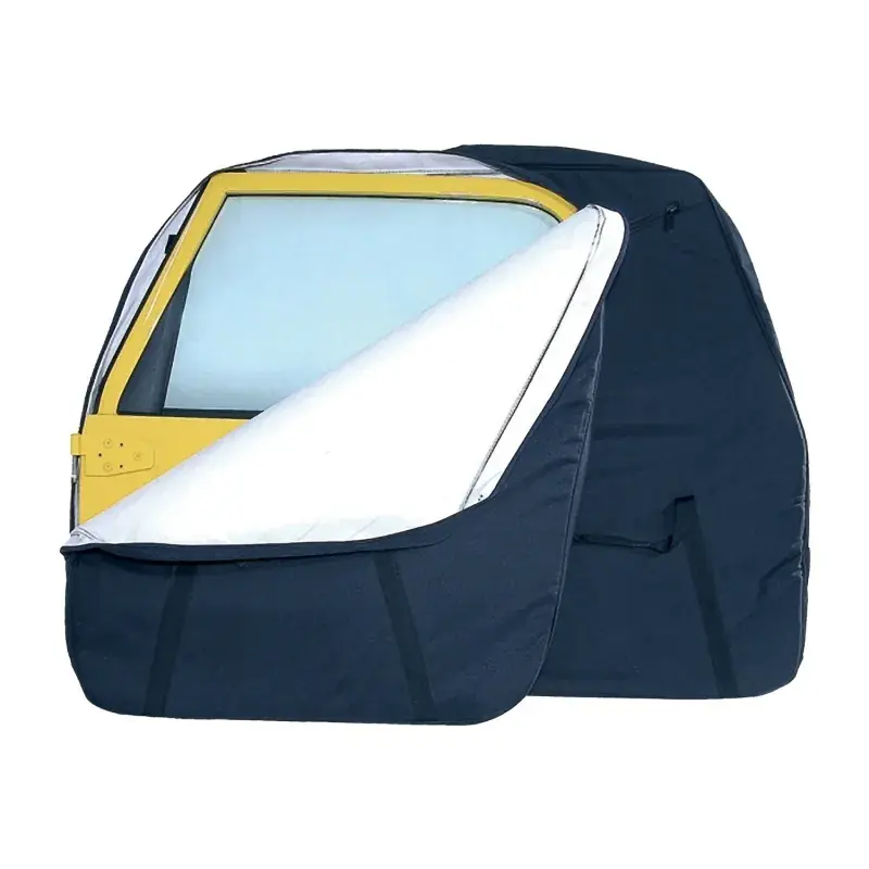 Fresh Stock Rugged Ridge Hard Door Storage Bag 76-06 Jeep CJ / Jeep Wrangler
