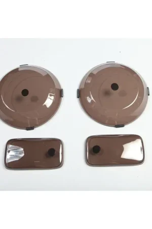 Rugged Ridge Headlight&Turn Signal Cover Set Smoke 97-06TJ Discount