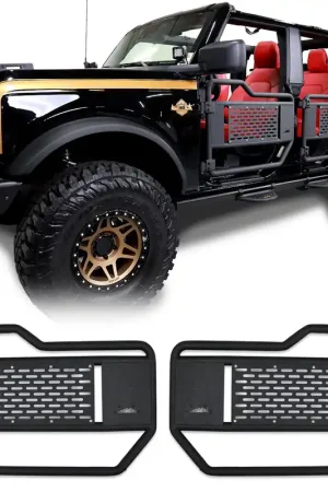 Bargain IAG Performance I-Line Tube Front Door Pair (Bronco 21+ )