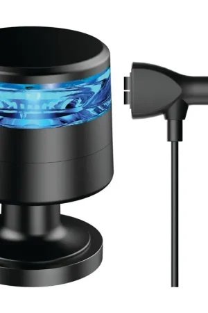 Mega Sale Ignite LED Blue Beacon 10-80V Magnet Mount 10X Strobe 2X Rot Patterns Low Profile Class I