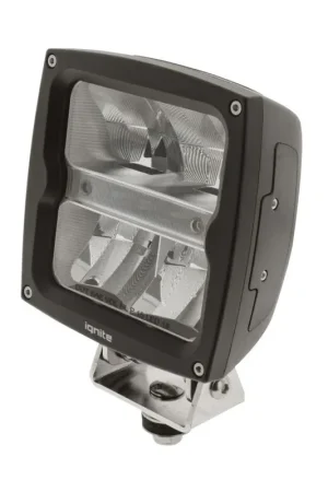 Ignite LED Headlight 10-30V High /Low Beam Black Face 10LEDS 60 Watt 1800 Low 3600Lmns High Holiday Sale
