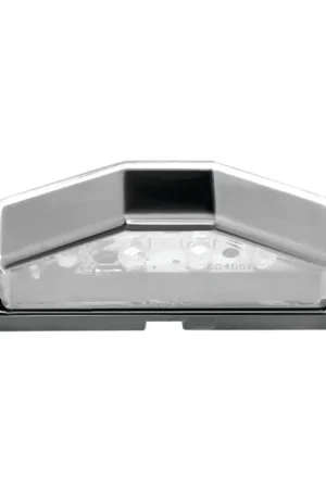 While Supplies Last Hulk 4x4 LED Licence Plate Lamp 10-30V Triangular Blk Hsng 300mm Lead