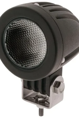 Last Chance Ignite LED Round Work Lamp Flood Beam 9 - 36V 10W 1 LED Black Housing 1,000 Lumens