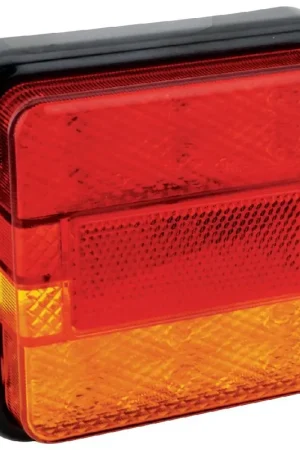 Best Choice Hulk 4x4 LED Stop/Tail/Indicator Lamp 12/24V with Reflex Reflector