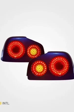 Boosted International LED Tail Lights - NISMO / Ring (Skyline R34 99-02) - Yes Double Ring Warranty Included