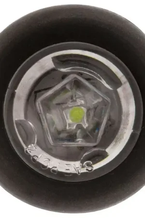 Ignite LED White Front Position Marker Lamp 12V W/ Rubber Housing 28mm X 25mm Genuine