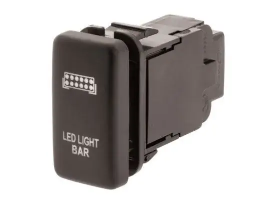 Hulk 4x4 Light Bar Push Button Switch - Blue (Hilux/Landcruiser 100 Series 98-13) Trusted Brand