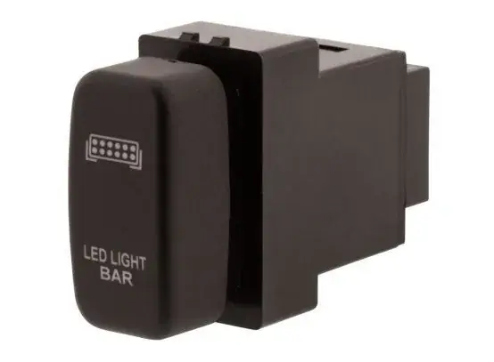 Hulk 4x4 Light Bar Push Button Switch - Green (Pajero/Triton 02-15) Best Price