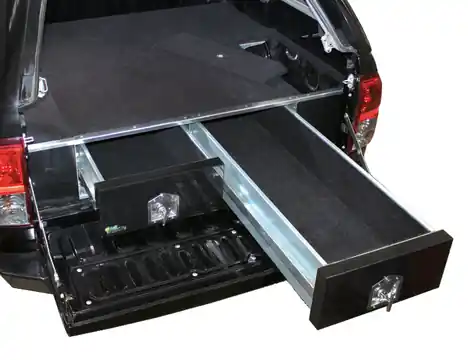Don’t Miss Out Ironman 4x4 Locksafe Twin Drawers Wing Kit - 1300mm (Triton ML 06-09)