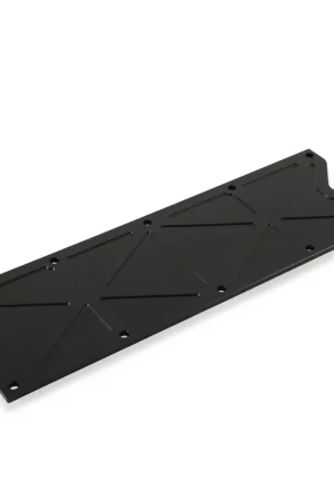 Holley LS Valley Cover - Trussed GM LS1/LS6 Trussed Valley Cover, Satin Black Finish Warranty Included
