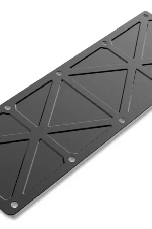 Holley LS Valley Cover - Trussed GM LS2/LS3/LS7/LSX Trussed Valley Cover, Black Anodized Finish Direct From Factory