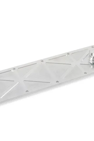 Holley LS Valley Cover with Oil Fill - Natural Billet For GM LS1/LS6 Applications, Trussed Design Must Have