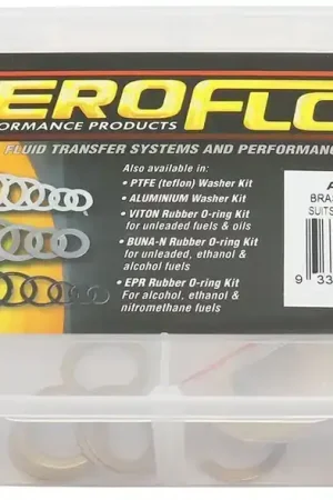Holiday Sale Aeroflow Metric Brass Washer Kit - M6 to M24
