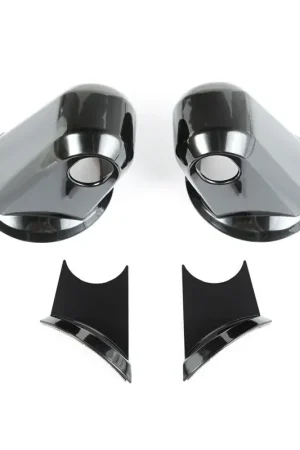 Rugged Ridge Mirror Arm Covers Black Paintable 07-18 Jeep Wrangler JK Secure Checkout