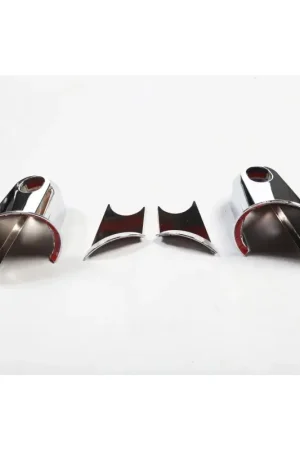 Bulk Order Rugged Ridge Mirror Arm Covers Chrome 07-18 Jeep Wrangler JK