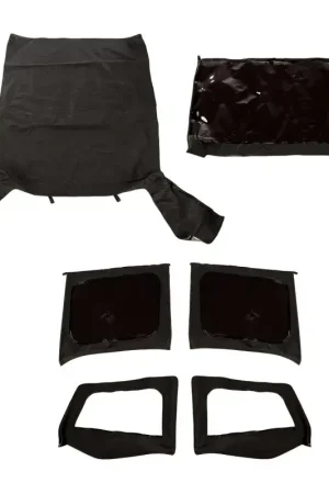 Special Discount Rugged Ridge Montana Top Black Diamond W/SkinsTinted 88-95 YJ