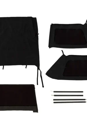 Premium Rugged Ridge Montana Top Bowless Black Diamond 07-18 Jeep Wrangler JK 2-Dr