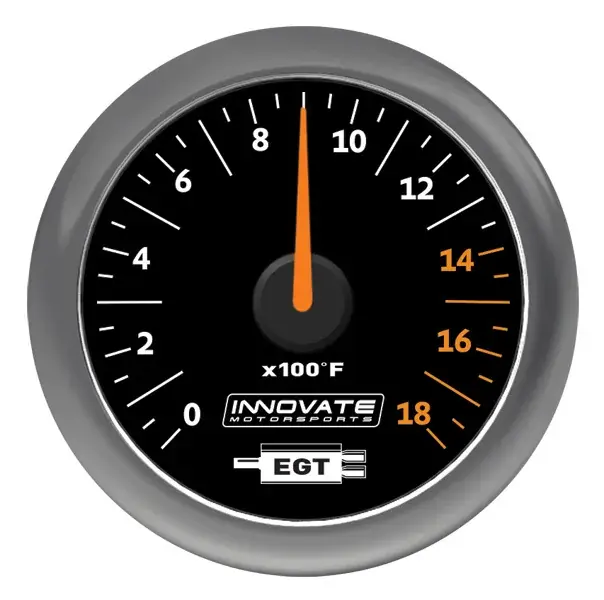 Today Only Innovate Motorsports MTX-A Exhaust Gas Temperature (EGT) Gauge Kit, 52mm