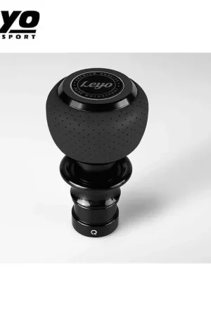 Warranty Included Leyo Motorsport Nappa DSG Shift Knob (Tiguan/A3 Quattro) - Black