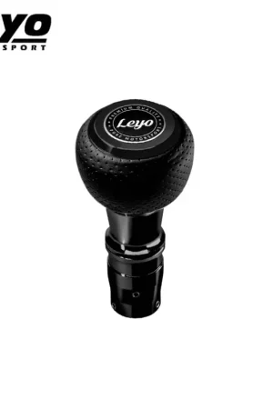 Leyo Motorsport Nappa Manual Shift Knob Black Super Sale