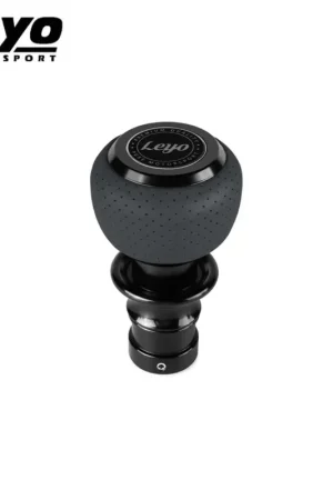 Leyo Motorsport Navy Blue Nappa DSG Shift Knob Black Anodized (Golf/Tiguan) Get Yours