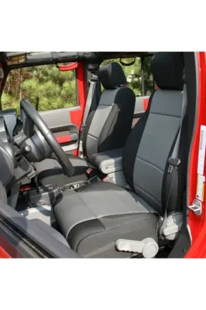 Rugged Ridge Neoprene Front Seat Covers 07-10 Jeep Wrangler JK Direct From Manufacturer
