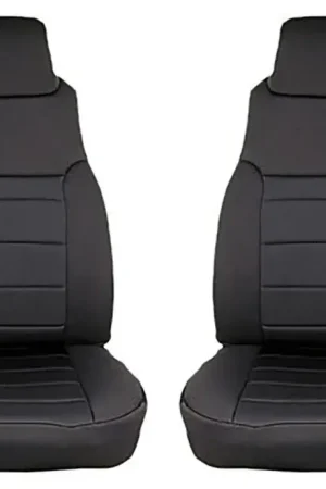 Next Day Delivery Rugged Ridge Neoprene Front Seat Covers 97-02 Jeep Wrangler TJ