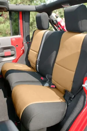 Rugged Ridge Neoprene Rear Seat Cover 07-18 Jeep Wrangler JKU Popular