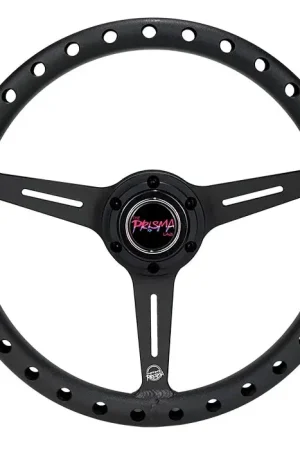 Luxury NRG NRG Aluminum Light Weight Steering Wheel (330mm) Extra Light - Ergonomic Grip - Anadized Red