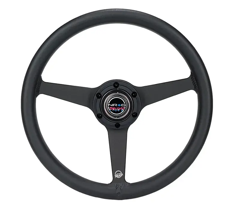 NRG NRG Aluminum Steering Wheel 330mm - Heritage Solid Spoke - Ergonomic Grip - Anadized Purple Super Sale
