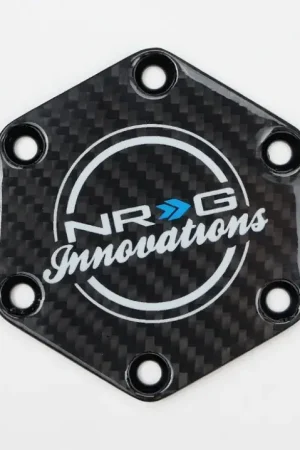 NRG NRG Carbon Fiber Horn Delete Button Circular Logo Front/ Back Next Day Delivery