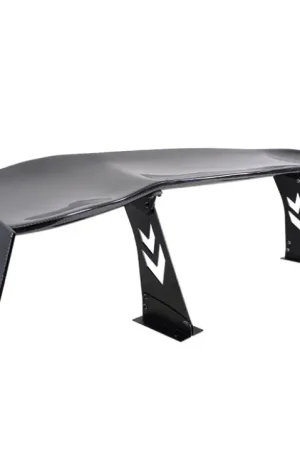 NRG NRG Carbon Fiber Spoiler - Universal (69in.) w/NRG Logo / Stand Cut Out / Large Side Plate No Minimum Order