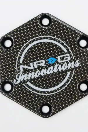 NRG NRG Carbon Fiber w/ Chrome Gold Texalium Fabrics Horn Delete Button Circular Logo Front/ Back Free Shipping