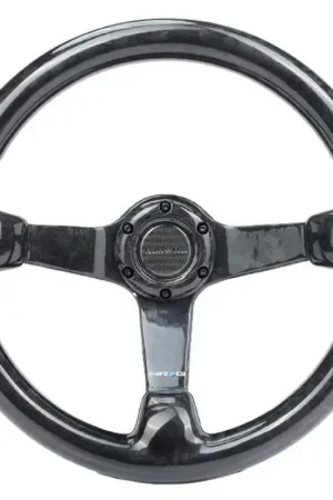 NRG NRG Forged Carbon Fiber Steering Wheel (350mm / 3in. Deep) In Demand