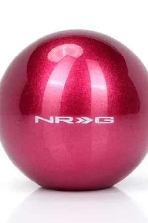 NRG NRG Fushia Sparkly Painted Titanium Round Shifter Heavy Weight Best Price
