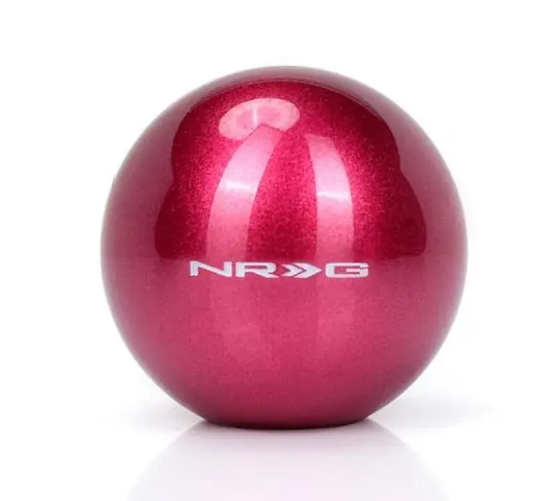 NRG NRG Fushia Sparkly Painted Titanium Round Shifter Heavy Weight Best Price