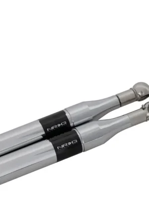 NRG NRG Hood Damper Kit (Polished) - 00-04 Ford Mustang Fan Favorite