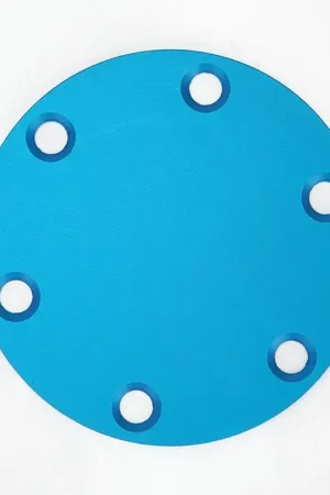 NRG NRG Horn Delete Plate Laser Logo - Blue Top Pick