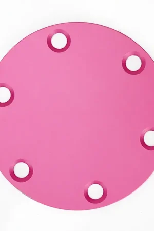 NRG NRG Horn Delete Plate Laser Logo - Pink Free Shipping